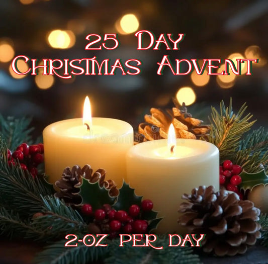 25 Day Christmas Wax Advent 2oz PREORDER